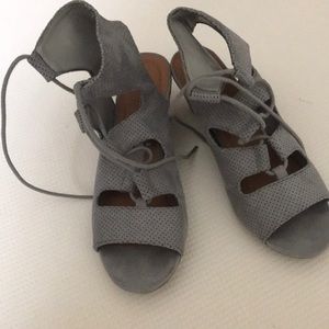 Lace up sandals